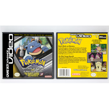 GBA Video: Pokemon Beach Blank-out Blastoise & Go West Young Meowth